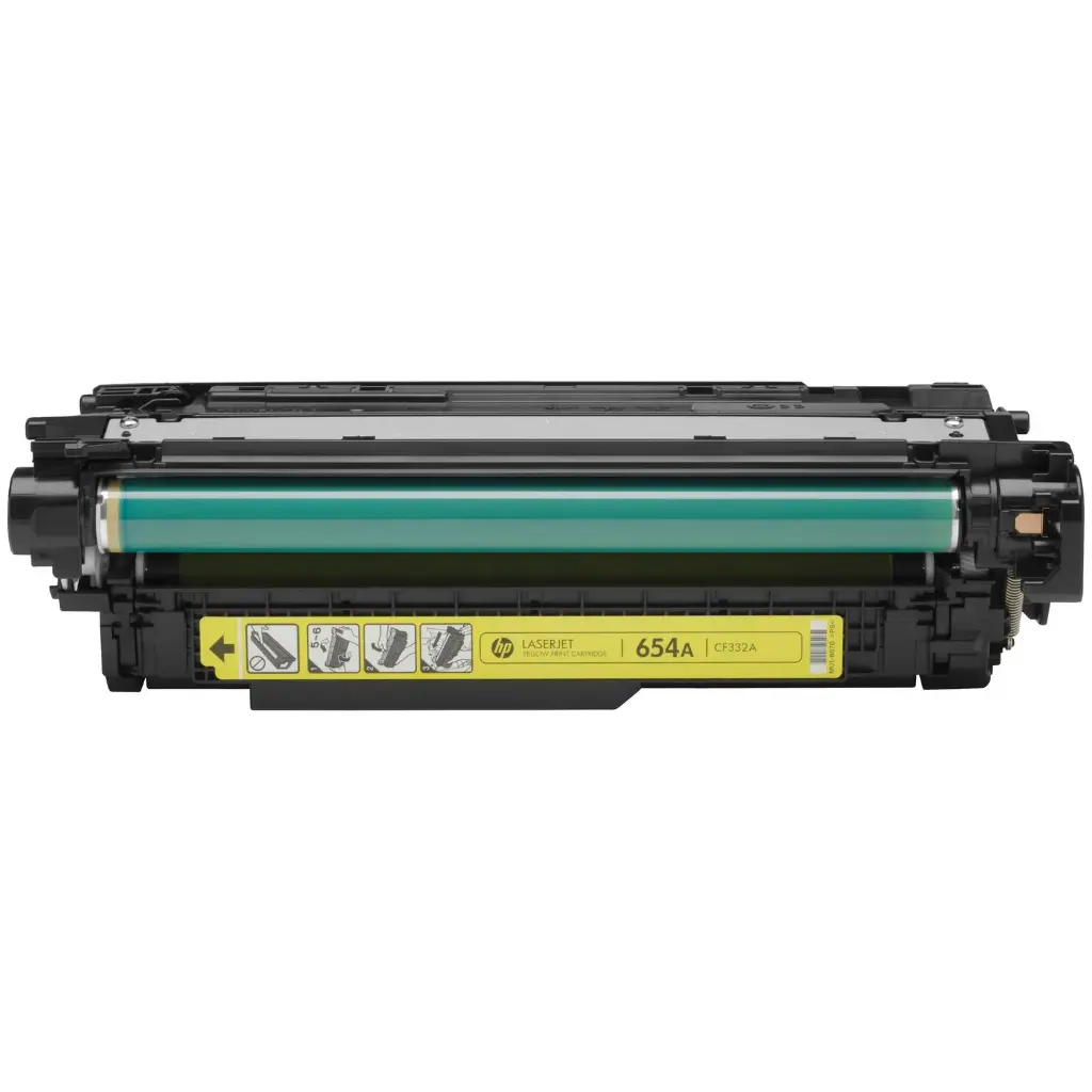 Remanufactured HPCF332A Yellow Toner Cartridge for HP Color LaserJet M651dn M651xh Series CF332A 654A High Yield 15K 