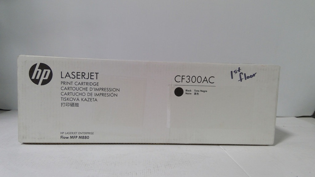 Original HP CF300AC Black Toner Cartridge For HP Colour LaserJet Enterprise M880 30K Yield CF300AC