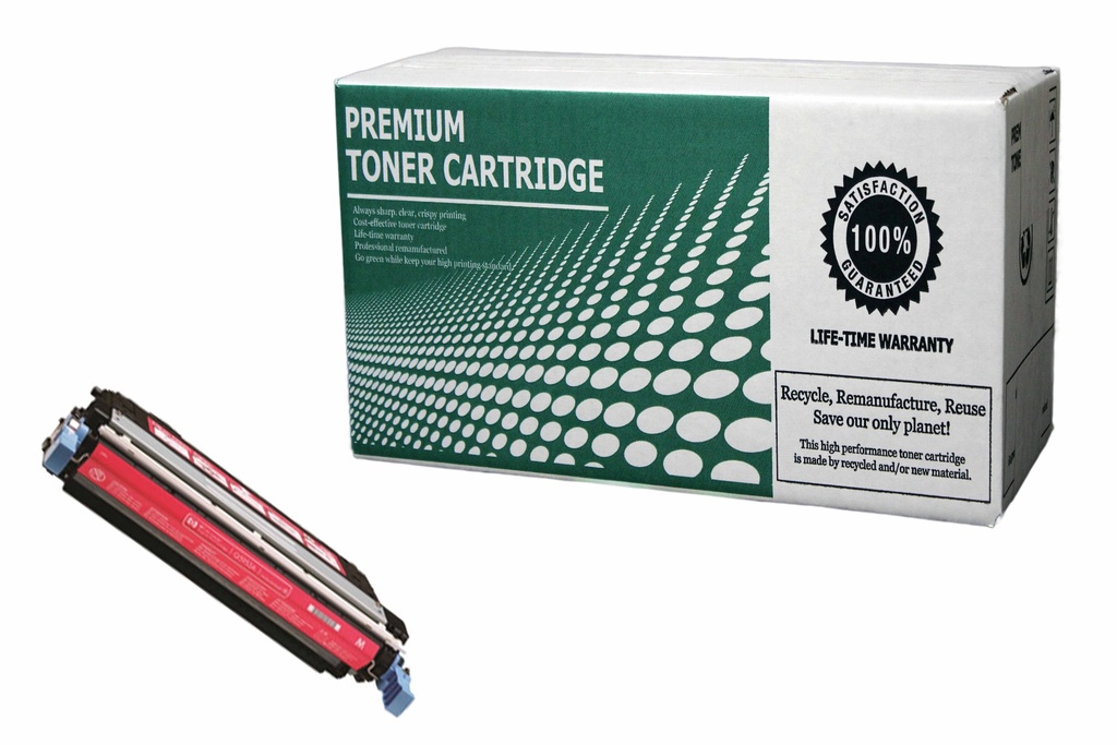 Remanufactured Toner Cartridge HPQ5953A Replacement for HP Q5953A 643A Used for HP Color Laserjet 4700n (Q7492A) 4700dn (Q7493A) 4700dtn (Q7494A) Printer Magenta 10,000