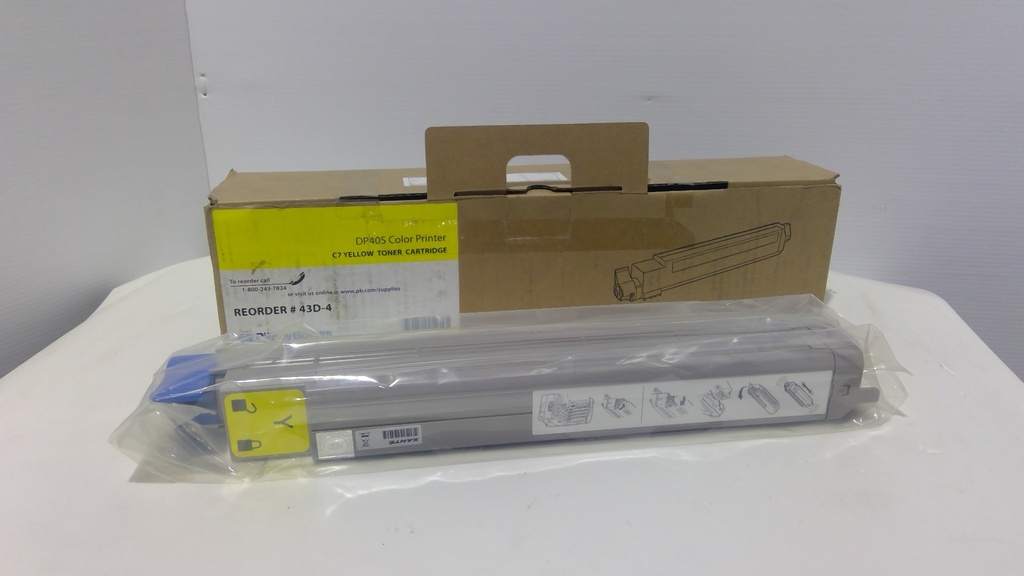 DP-40S C7 YELLOW TONNER CARTRIDGE 