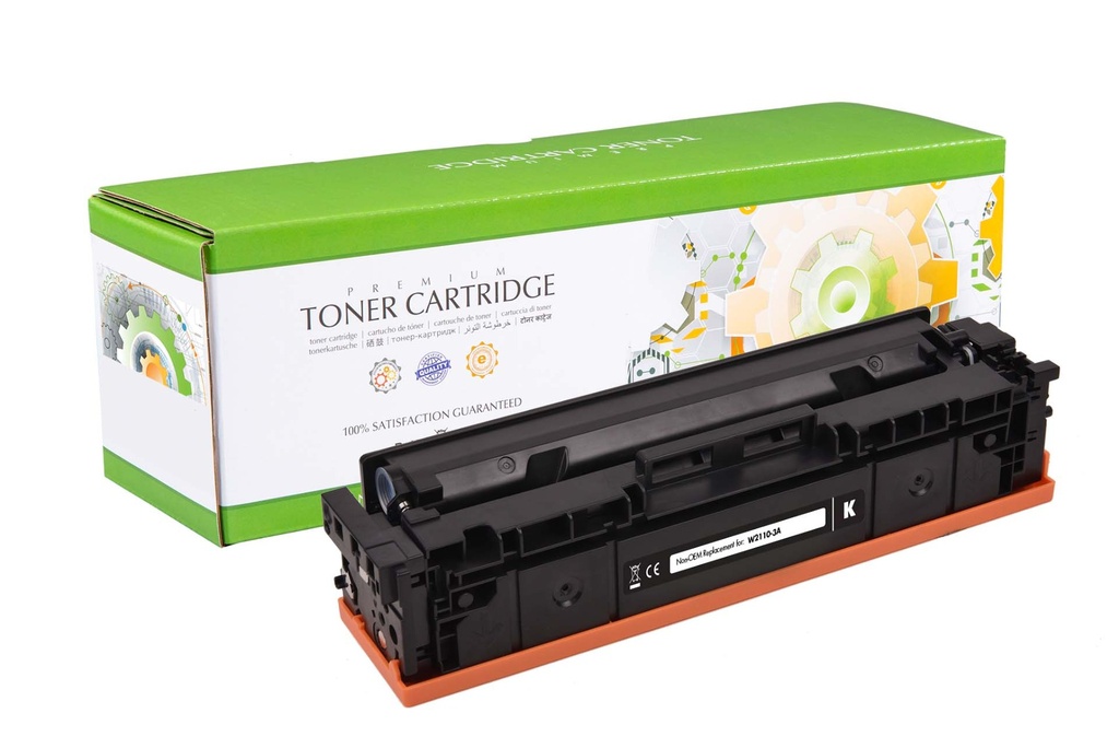 Compatible SHP206X Black Toner Cartridge Replacement for HP Color LaserJet Pro M255 M283, W2110X High Yield 3150 Pages