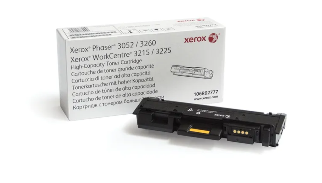 New Genuine Xerox Phaser 3260 Workcentre 3215 Workcentre 3225 3000 yield Black High Capacity Toner Cartridge 106R0277