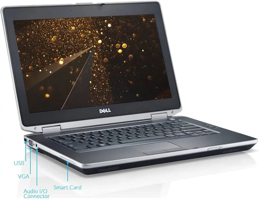 Renewed Dell Latitude E6430 Laptop i7-3740QM 4GB RAM 128GB SSD Windows 10 14" 1366x768  Webcam With 30 Days Return, 90 Days Exchange Warranty