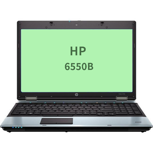 Renewed HP ProBook 6550B Notebook PC Intel Core i5-520M 8GB RAM 500GB HDD 14" HD 1366x768 Webcam Windows 10 With 90 Days Warranty