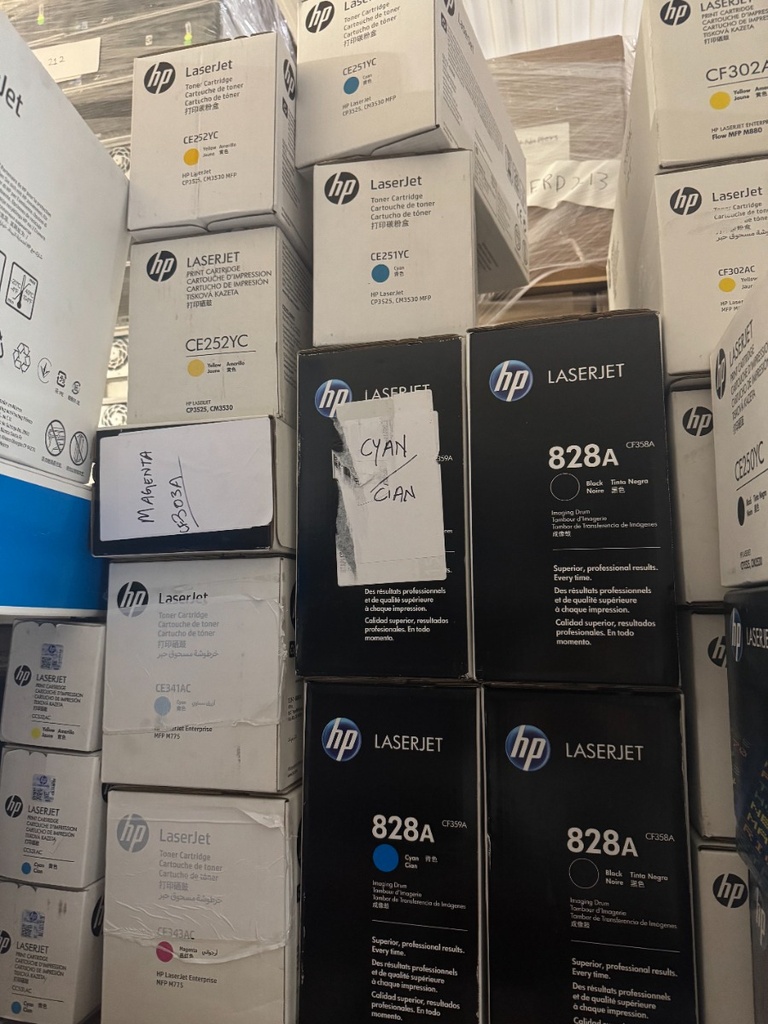HP Original 504A CE251YC Cyan Toner Cartridge For HP CP3525 CM3530 OEM NEW SEALED