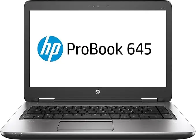 Renewed HP ProBook 645 G2 Notebook PC AMD A10-8700B 8GB RAM 500GB HDD 14" HD 1366x768 Webcam Windows 10 With 90 Days Warranty