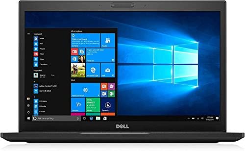 Renewed Dell Latitude 7480 Business Laptop i5-6300U 8GB RAM 256GB SSD Full HD 1920X1080 Touch Screen Windows 10 14" Webcam With 30 Days Return, 90 Days Exchange Warranty