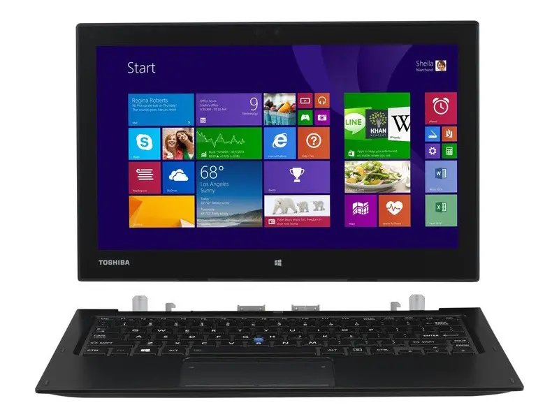 Renewed Toshiba Portege Z20t-C-121 Detachable Tablet Intel Core m5-6Y57 8GB RAM 256GB SSD 12" LED Ultrabook Webcam Windows 10 With 90 Days Warranty