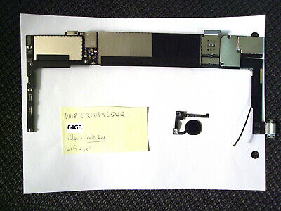 Renewed Apple iPad AIR 2 in 2GB RAM  64GB A1567 WiFi + Cellular Unlocked From Carrier icloud user