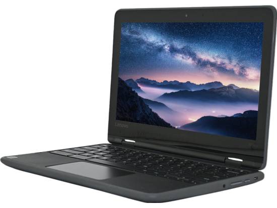 Renewed Lenovo 300e Chromebook 1st Gen 81H0 Touch Flip design MT8173c Chrome OS 4GB 32GB eMMC 11.6" IPS 1366 x 768 with 90-day warranty