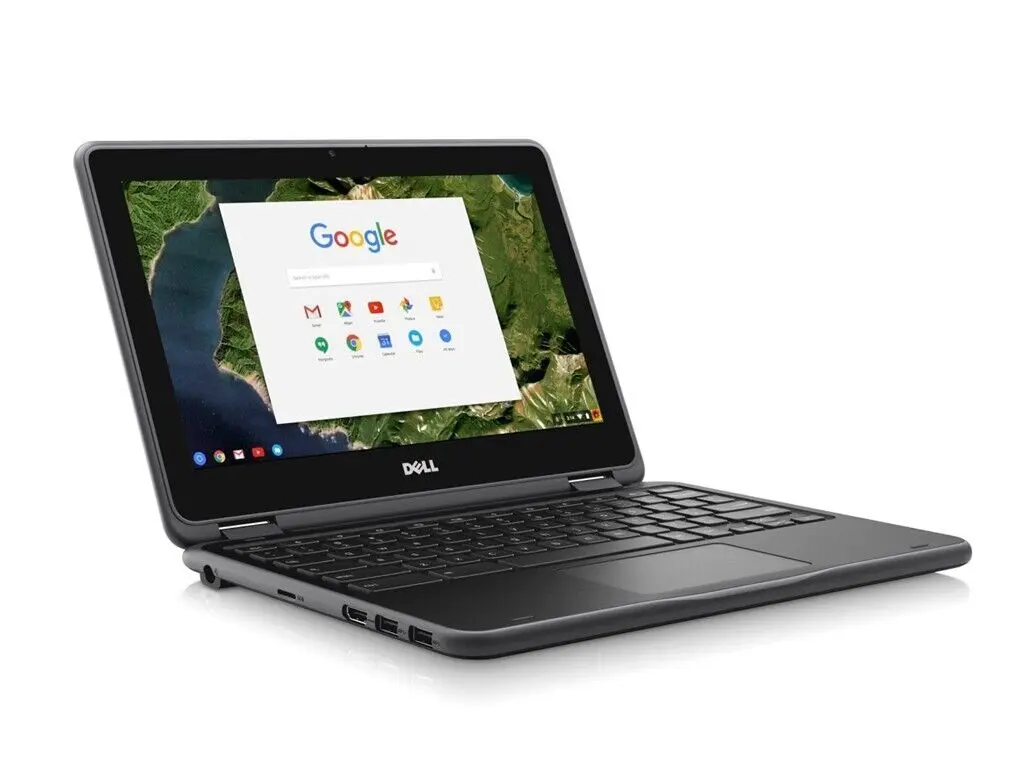 Renewed Dell Chromebook 11 3180 P26T 11-Inch N3060 83C80 4GB RAM 16GB SSD CHROME OS With 30 Days Return, 90 Days Exchange Warranty