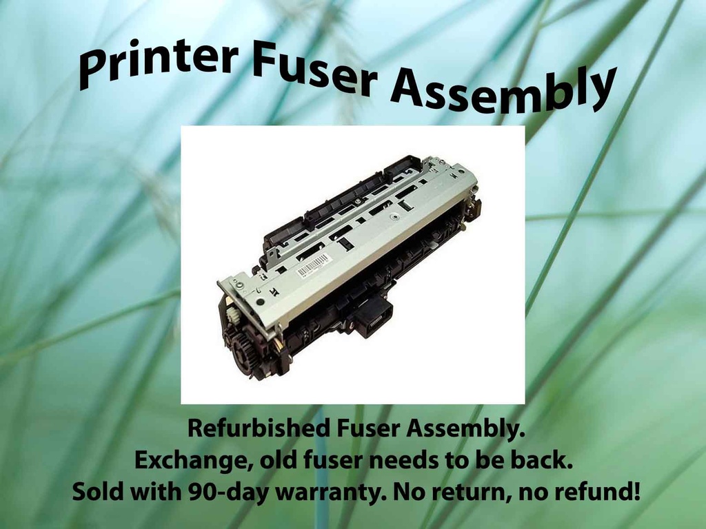 [FUHPM725] Renewed FUHPM725 Fuser Assembly for HP Laserjet M725 M712 Series CF235-67921 Advance Core Exchange 110V