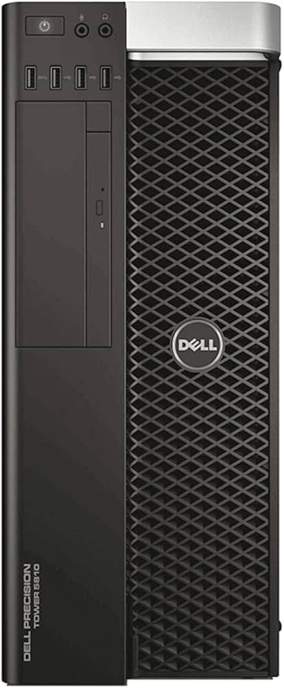 Renewed Dell Precision 5810 Tower Desktop PC Intel Xeon E5-1620 v2 v3 Windows 10 With 90 Days Warranty 