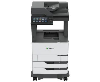 [LXMX822ade-25B2000] Renewed Lexmark MX820 Series MX822ade Laser Printer All-in-One Machine 25B2000 With 90 Days Warranty (Lexmark MX822ade)