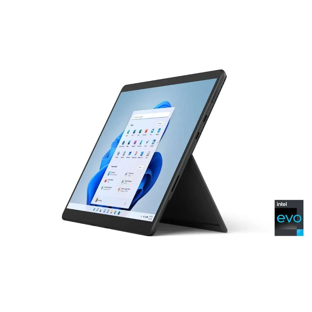 [MIC1866-i5-1035G4-8-256S] Renewed Microsoft Surface Pro 7 Model 1866 Intel Core i5 i7 10th Gen Touch Screen Webcam Windows 10 With 90 Days Warranty (Intel Core i5-1035G4 @ 1.10GHz, 8GB-Built-IN, 256GB-SSD)