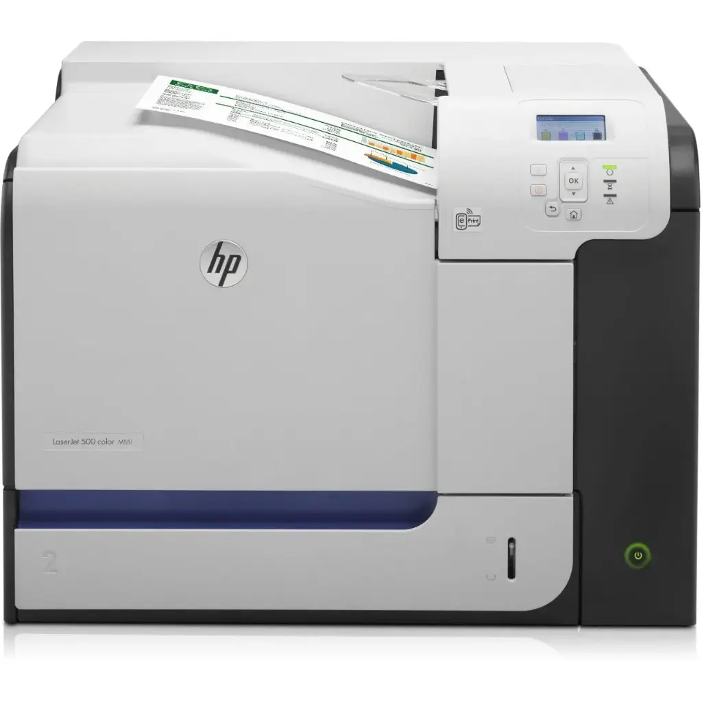 Renewed HP LaserJet Enterprise 500 Color Printer M551dn Laser Printer CF082A USB|Network Duplex With 90 Days Warranty