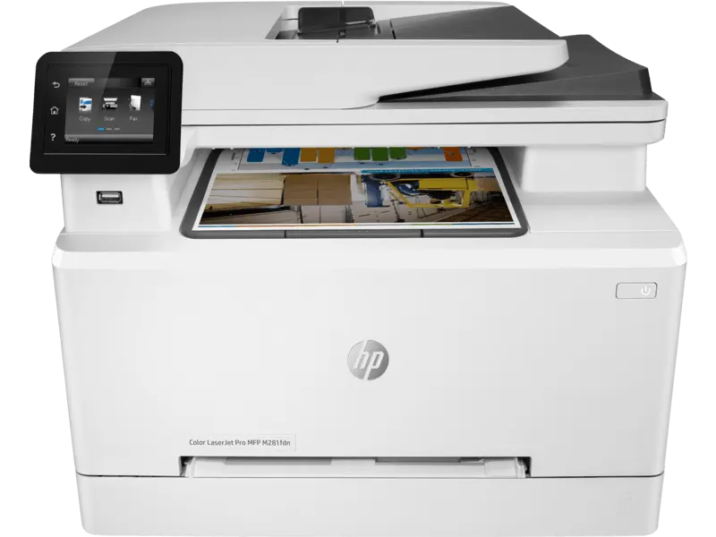 Renewed HP Color LaserJet Pro M281fdw Laser All-in-One Wireless Printer T6B81A USB|Network With 90 Days Warranty