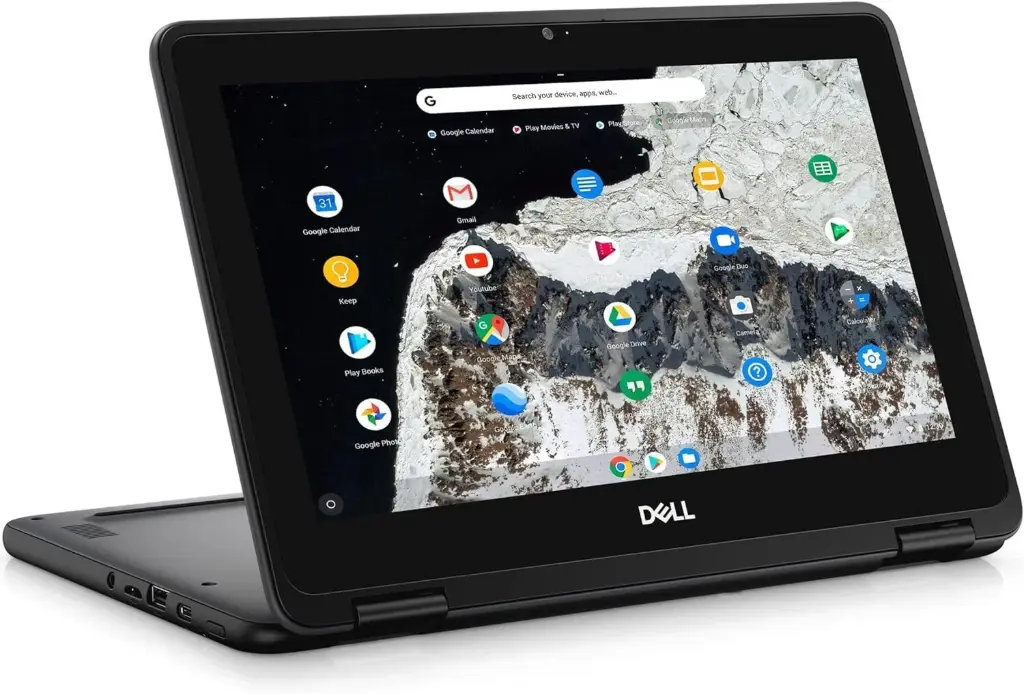 Renewed Dell Chromebook 3100 Intel Celeron N4020 4GB RAM 16GB SSD 11.6" Touch 1366x768 Webcam With 90 Days Warranty