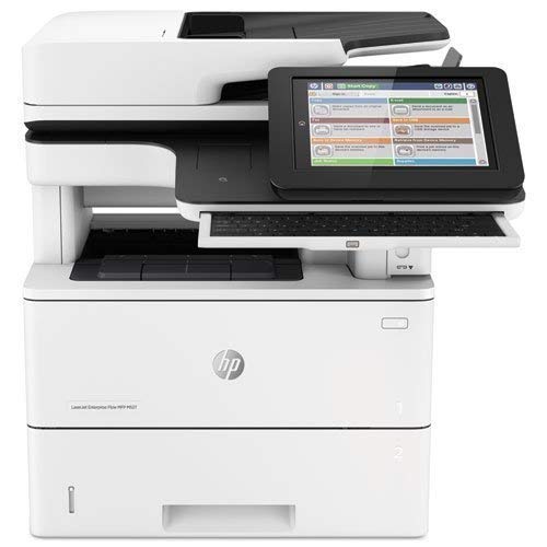 Renewed HP LaserJet Enterprise Flow MFP M527f Laser Copier Fax Scanner F2A78A Wireless Keyboard USB|Parallel|Network Duplex With 90 Days Warranty