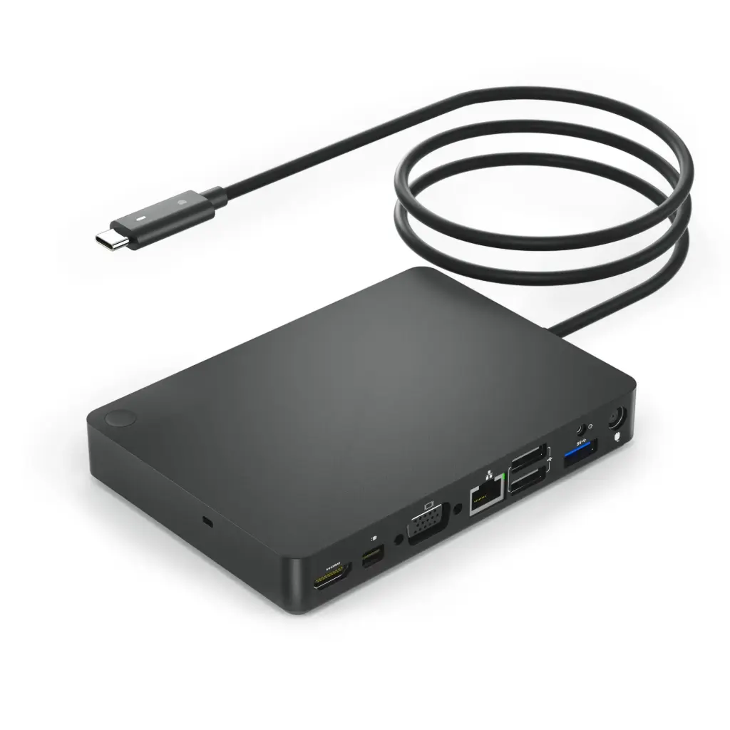 [DLWD15-180W] Renewed Dell Docking Station WD15 K17A001 K17A Displayport USB C HDMI With AC Adapter & 90 Days Warranty (180W, Renewed)