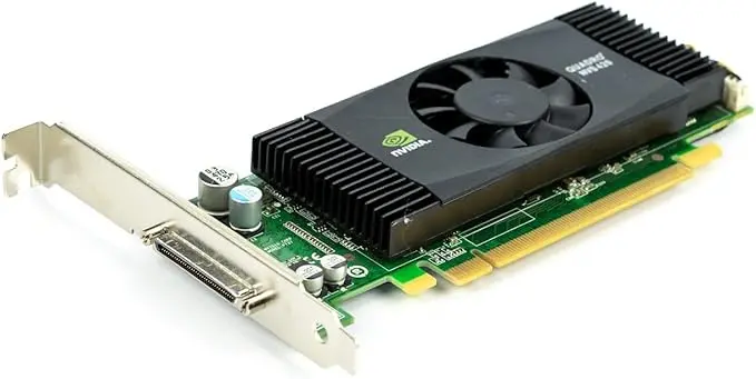 NVIDIA Quadro NVS 420 512MB GDDR3 PCIE Gen 2 X16 Vhdci to Quad Dvi-D Sl Professional Business Graphics Board With 90 Days Warranty