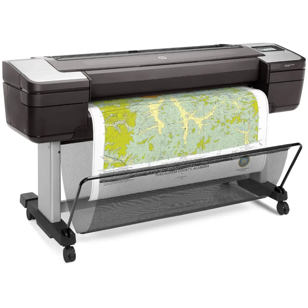 [HPDJT1700dr-1VD88A] Renewed HP DesignJet T1700dr 44-in PostScript Inkjet Large Format Color Printer 1VD88A With Security Features & 90 Days Warranty