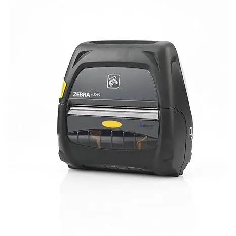Renewed Zebra Technologies ZQ52-AUE0010-00 Series ZQ520 Mobile Printer Bluetooth 4.0 Monochrome 4" Print Width With AC Charger & 90 Days Warranty