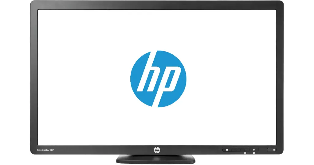 Renewed HP EliteDisplay E231 23" Widescreen 1920x1080 LED Backlit Monitor VGA DisplayPort DVI TFT LCD With  90 Days Warranty