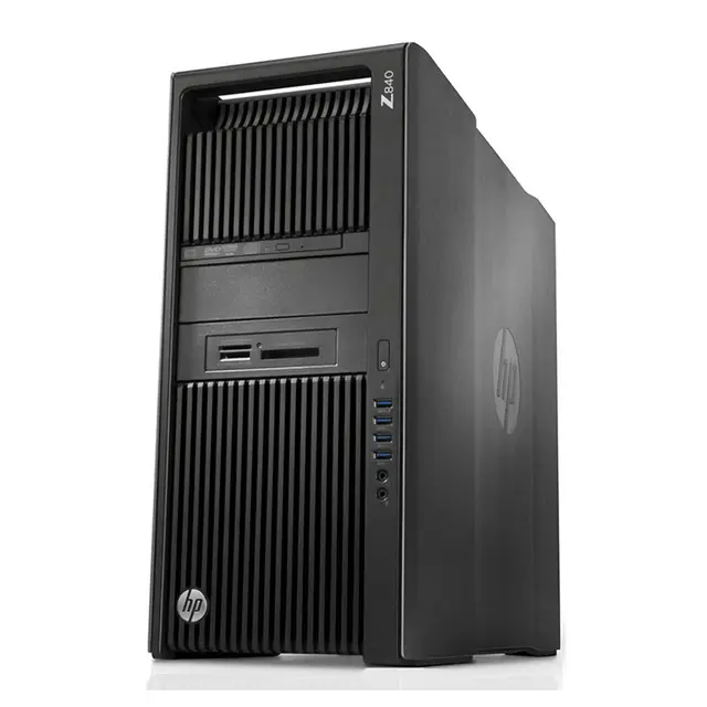 [HPZ840W-E5-2690V3-K5200] Renewed HP Z840 Workstation Desktop PC Intel Xeon E5-2690 V3 @ 2.90GHz With NVIDIA Quadro K5200 Windows 10 And 90 Days Warranty