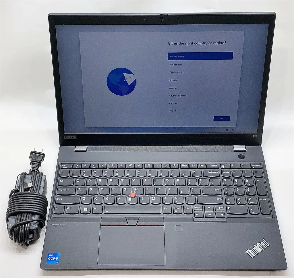[LOTPT15G1-i5-10U] Renewed Lenovo ThinkPad T15 Gen 1 20S60029US Notebook Intel Core i5-10210U Non-Touch Windows 11 FHD Webcam With 90 Days Warranty