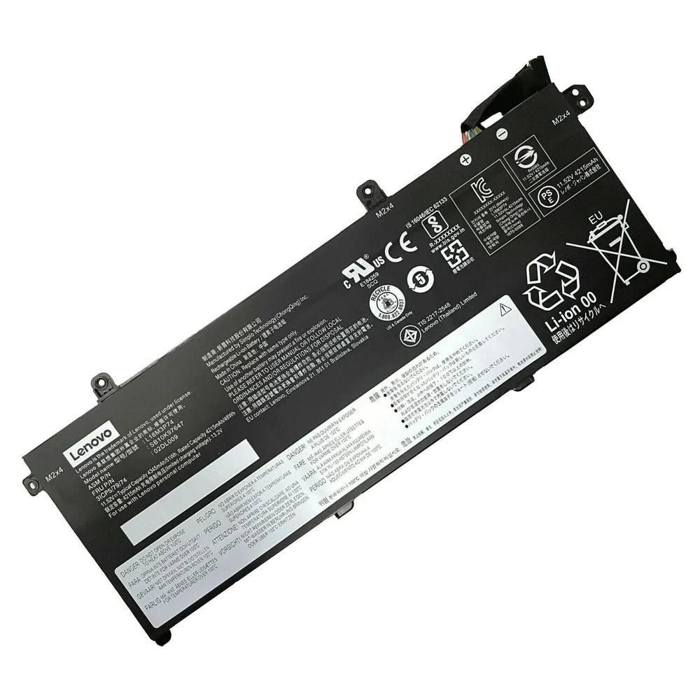 [BT-L18C3P71] Laptop Battery L18C3P71 51Wh for Replacement for Lenovo ThinkPad T490 T495 P43S P14s / P14s Gen1 Gen2 / T14 Gen1 & Gen2 Series