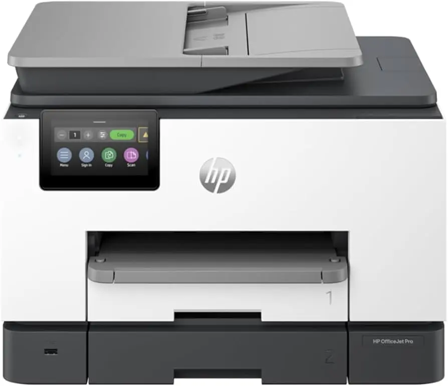 [HPOJ9130b] Renewed HP OfficeJet Pro 9130b Wired & Wireless Inkjet Multifunction Printer 4U555A With 90 Days Warranty