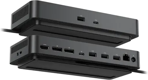 [DLPSD25-180W] Renewed Dell Pro Smart Dock SD25 Laptop USB-C Docking Station USB-C HDMI Dual Displayport Black With AC Adapter & 90 Days Warranty