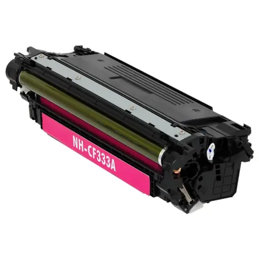[HPCF333A] Remanufactured HPCF333A Magenta Toner Cartridge for HP Color LaserJet M651dn M651xh Series CF333A 654A High Yield 15K 