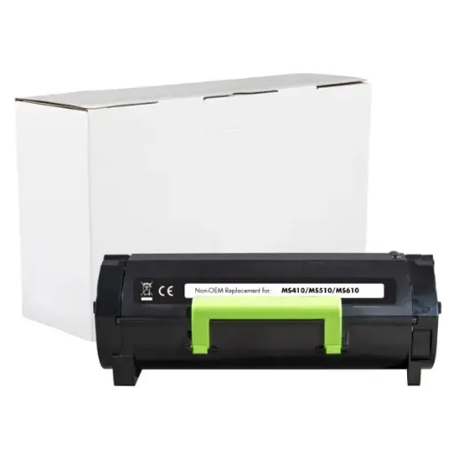 [SLXMSMX410] Compatible Lexmark 50F0XA0, 50F1X00, 60F0HA0, 60F1H00, 60F1000 Toner Cartridge for Lexmark MS410, MS415, MS510, MS610, MX310, MX410, MX510, MX511, MX610, MX611 High Yield 10000