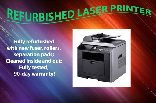 [DL1815] Remanufactured Toner Cartridge DL1815A Replacement for Dell PF658 Used for Dell 1815 1815DN Series Black 5,000
