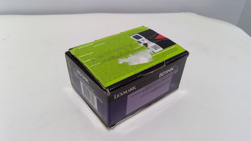 [LX801HK-2104-013] Lexmark 801HK High-Yield Return Program Black Toner Cartridge