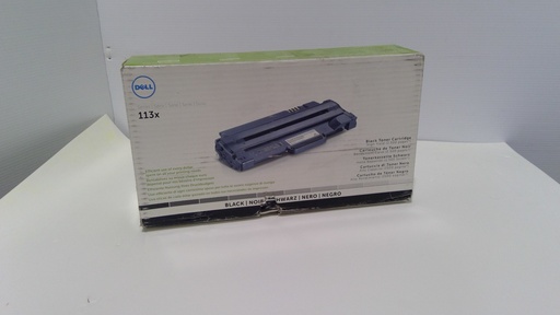 [HP113X-2104-025] Remanufactured Dell Inc 113X Black Toner Cartridge for 1130 1130n 1133 1135n