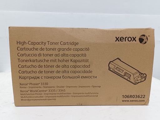 [XER106R03622] New Xerox toner cartridge,106R03622, for Phaser 3330 and WorkCentre 3335/3345