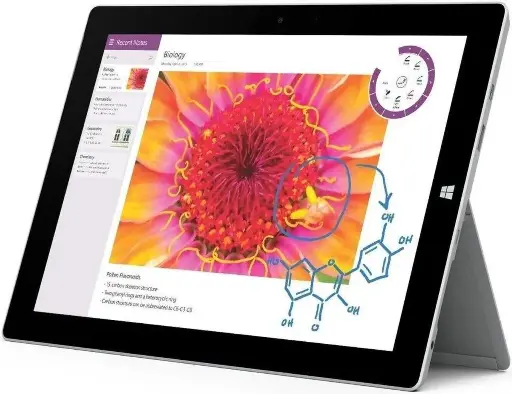 [MSSP3-I5-4300U] Renewed Microsoft Surface Pro 3 i5-4300U 1.9GHZ 4GB 128GB SSD WIN 10 With 90-day warranty