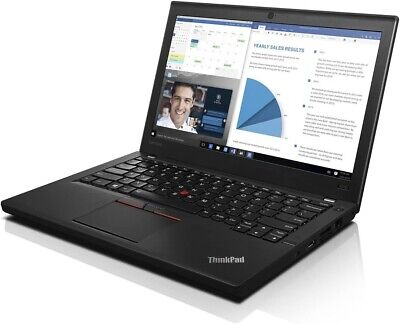 Renewed Lenovo ThinkPad X260 Ultrabook Laptop Intel Core i5 i7 6th Gen 12.5" HD 1366x768 Webcam Windows 10 With 90 Days Warranty