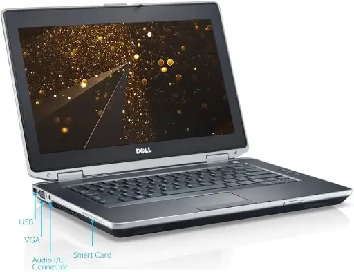 [DLE6430-I7-3740QM] Renewed Dell Latitude E6430 Laptop i7-3740QM 4GB RAM 128GB SSD Windows 10 14" 1366x768  Webcam With 30 Days Return, 90 Days Exchange Warranty