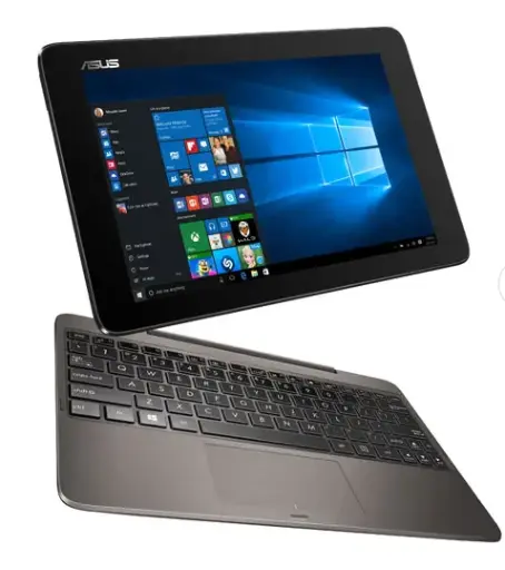 [ASUS-T101H-X5-Z8350] Renewed ASUS Transformer Book T101H Tablet PC Intel(R) Atom(TM) x5-Z8350 CPU @1.44Ghz 2GB RAM 64GB SSD Windows 10 With 90 Days Warranty