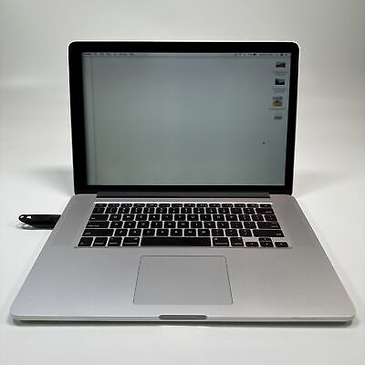 [APMB-Pro-A1398-i7-4750HQ] Renewed Apple MacBook Pro 15 A1398 Late 2013 15-Inch i7-4750HQ 8GB 256GB SSD 2880X1800 ME293LL/A with 90 days warranty