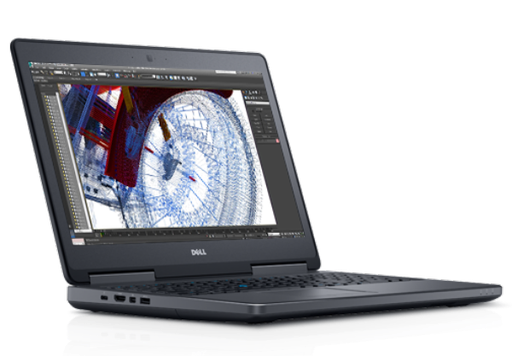[DLPR7520-I7-6820HQ] Renewed Dell Precision 7520 15.6 inches Mobile Workstation i7-6820HQ 8GB RAM 256GB SSD Windows 10 1920X1080 Webcam With 30 Days Return, 90 Days Exchange Warranty