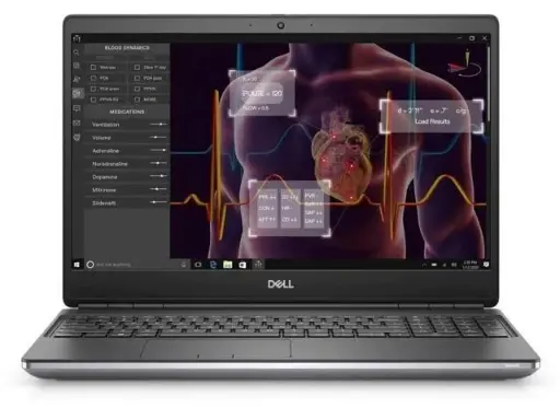 [DLPR7550-i7-10850H] Renewed Dell Precision 7550 Workstation 15.6" Notebook Intel Core i7-10850H FHD 1080p 16GB 512GB SSD Webcam Windows 10 With 90 Days Warranty