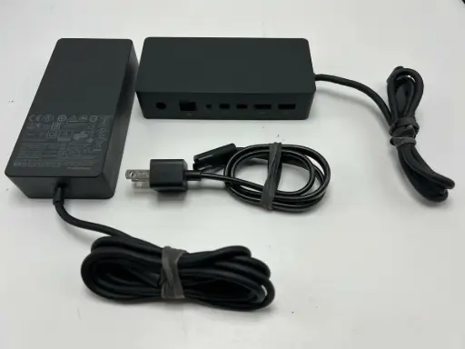 Renewed Microsoft 1661 Docking Station For Surface Pro 3 4, Surface Book Black 90W Power Adapter 1749 With 90 Days Warranty