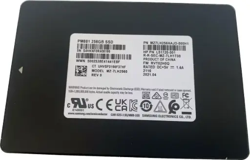 [SSD-256GB] SSD Mixed Brand 256GB Internal SSD SATA 3 6Gb/s 2.5" Solid State Drive For Laptop/Desktop 