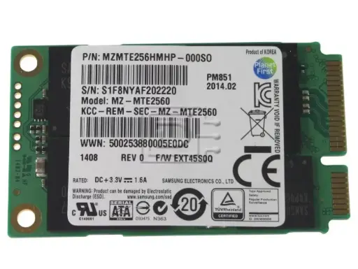 [MSATA-256GB] MSATA SSD Mixed Brand 256GB MSATA SATA 3 6Gb/s 3D NAND Mini Internal Solid State Drive For Laptop 