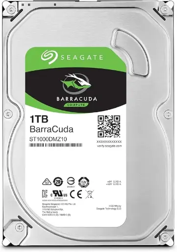 [HDD-SG-1TB-3.5] HDD Seagate ST1000DM010 1TB HDD 3.5" Internal Hard Drive SATA 6 Gb/s 7200 RPM 64MB Cache For Desktop